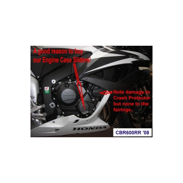 R&G ENGINE CASE SLIDER CBR600RR